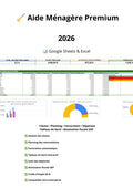 Template Aide Ménagère  2026
